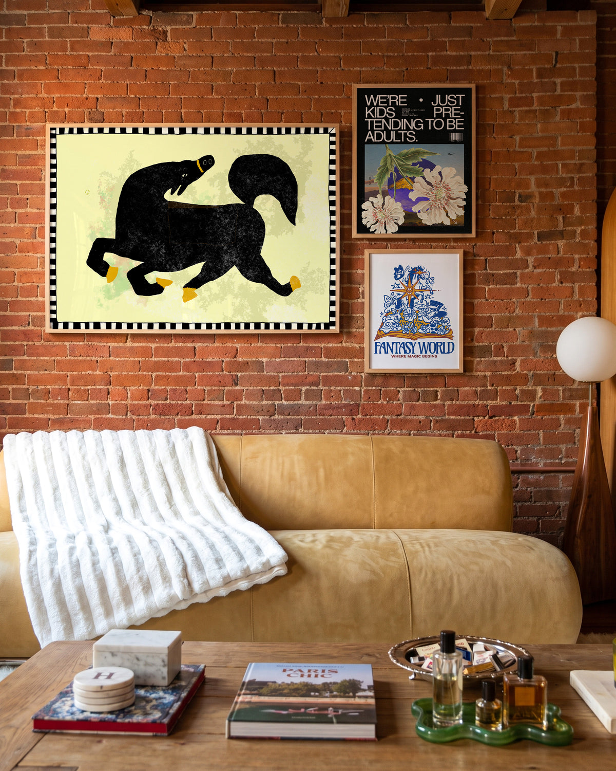Wild Horse - room context oak