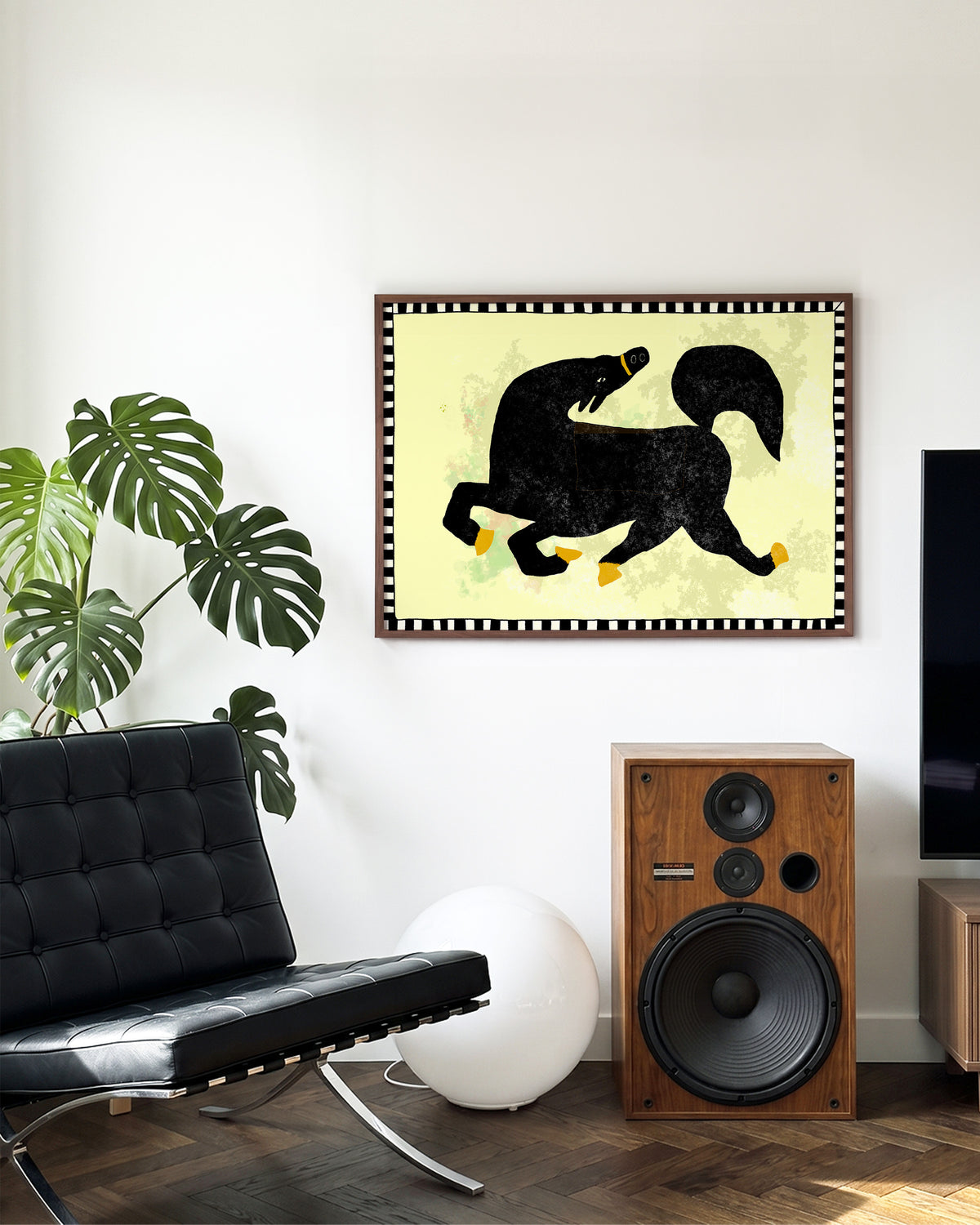 Wild Horse - room context walnut