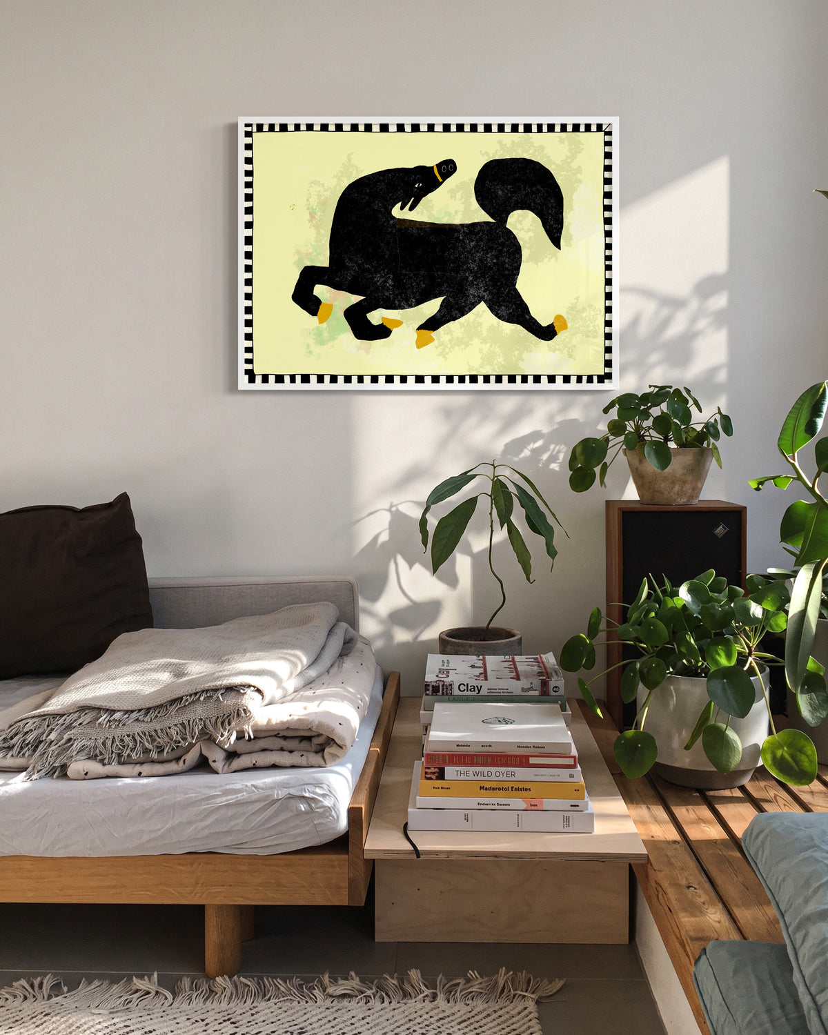 Wild Horse - room context white