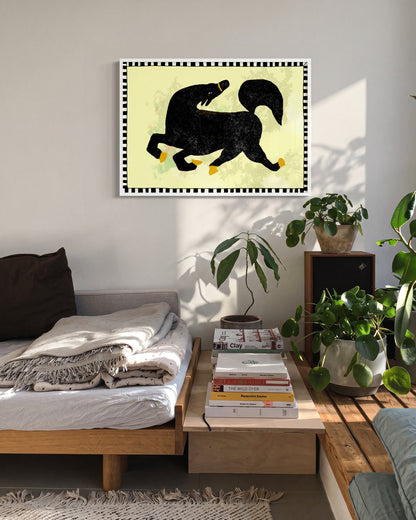 Wild Horse - room context white