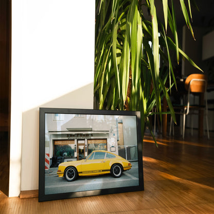 Yellow Porsche