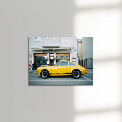Yellow Porsche