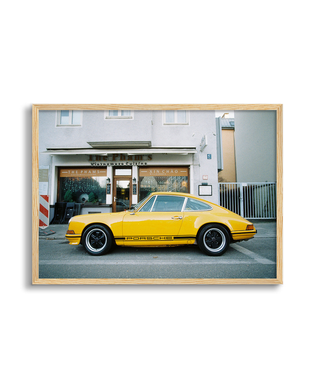 Yellow Porsche