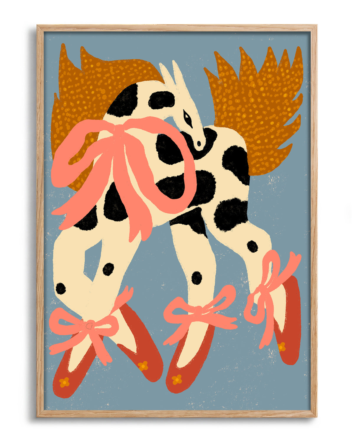 Zara - no background framed - oak