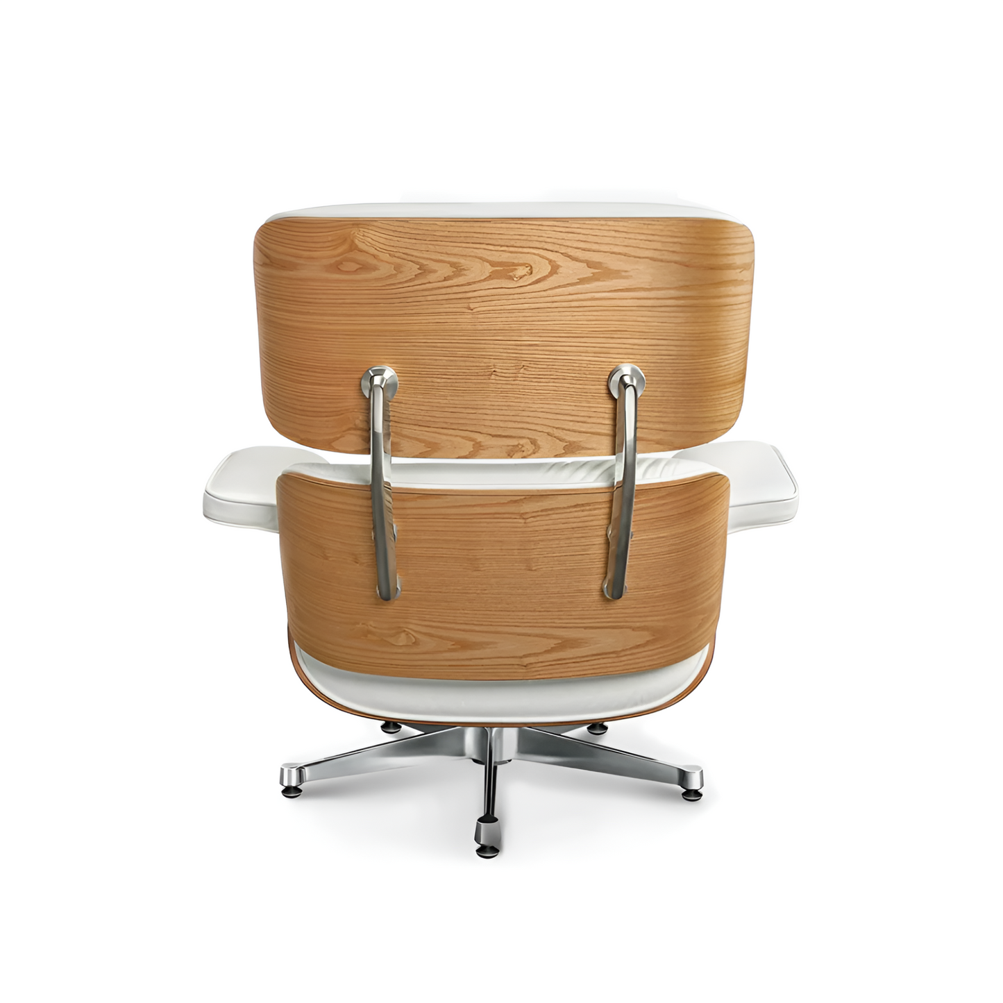 Eames Premium Leather Lounge Chair & Ottoman