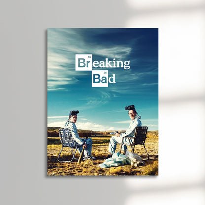 breaking bad tv show poster unframed