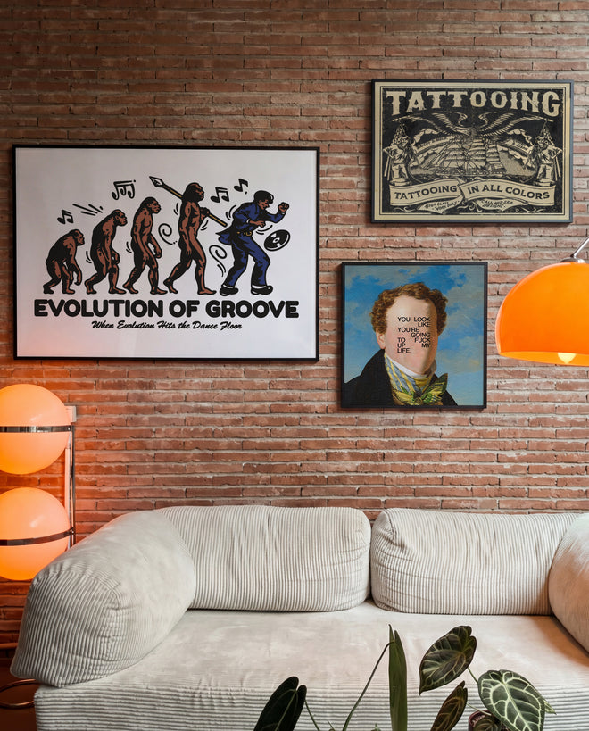 Poster Kings at home