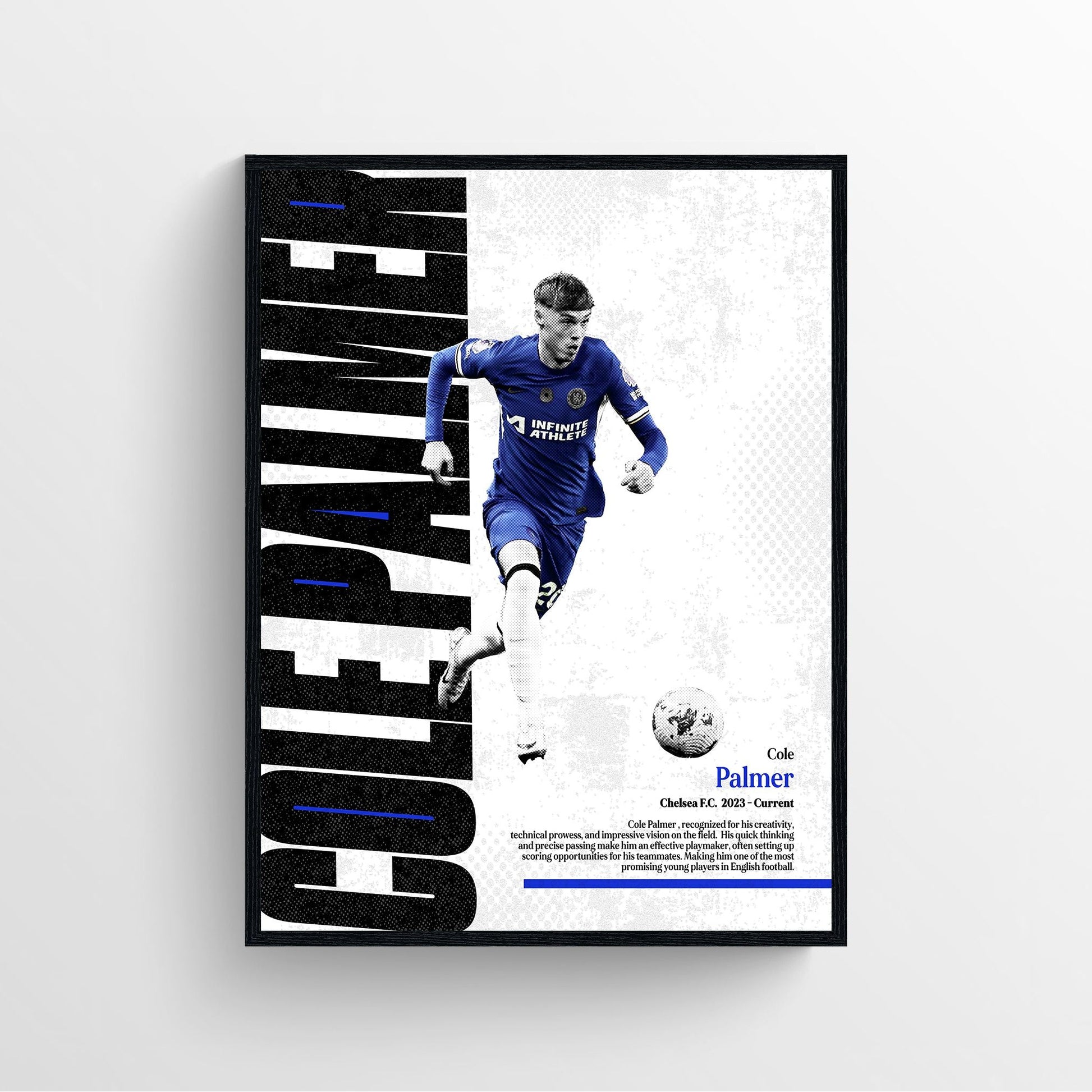 Cole Palmer chelsea football poster