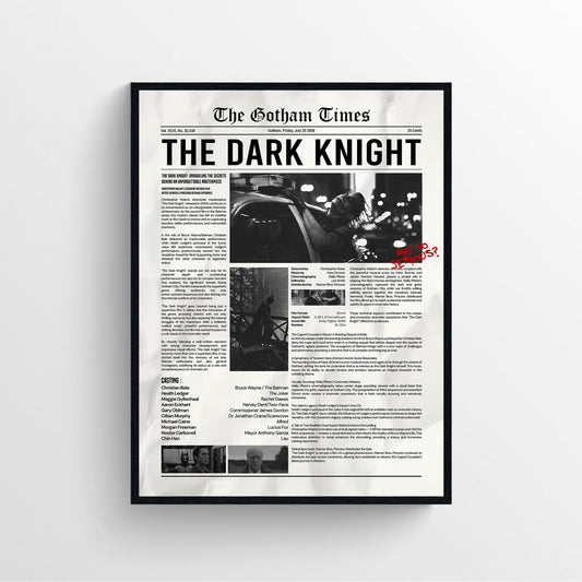 The Dark Night Newspaper