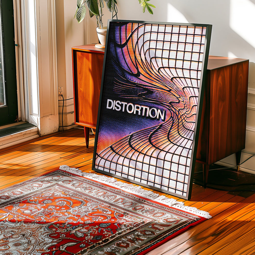 Distorted Poster Distortion – Poster Kings