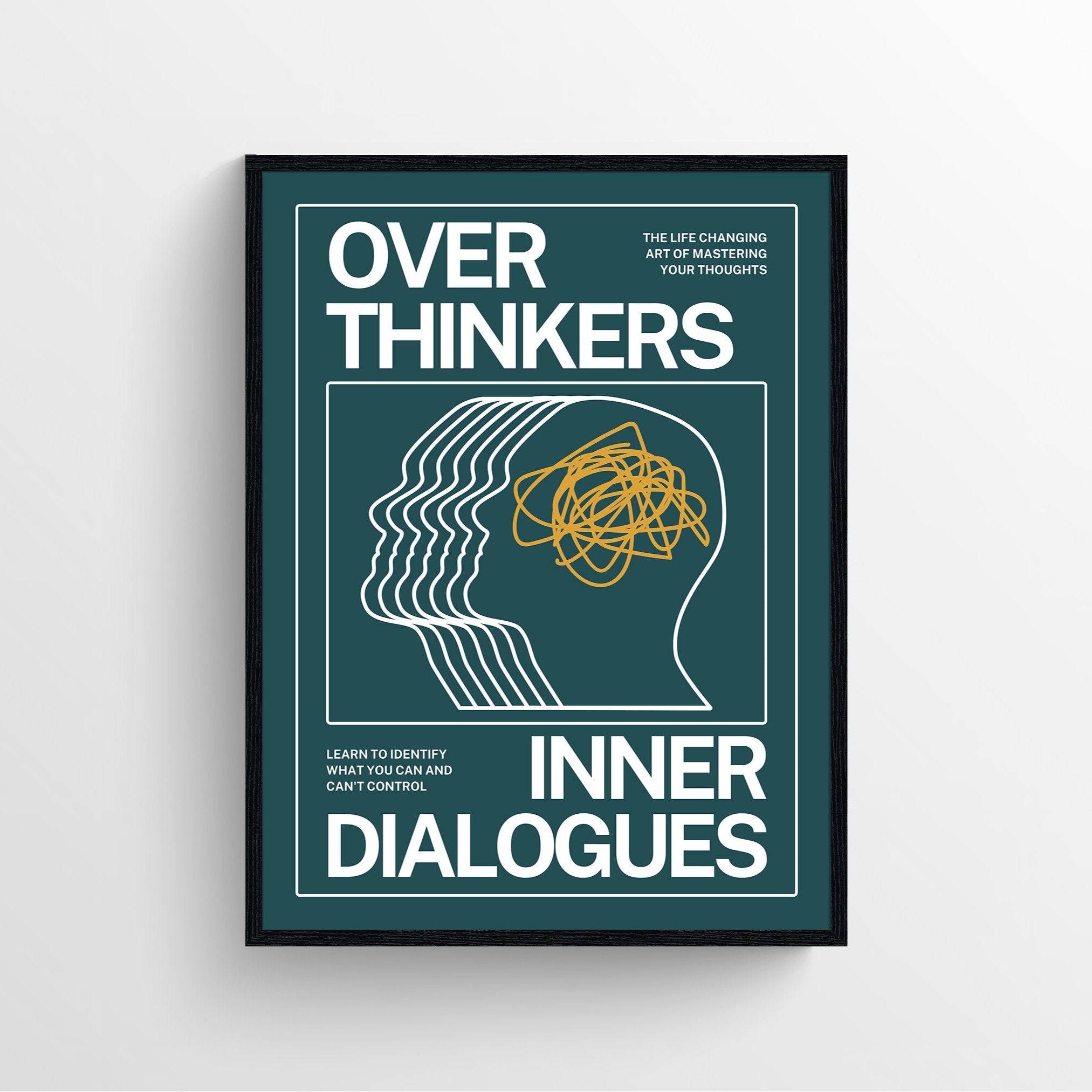 Over Thinkers Colours – Poster Kings