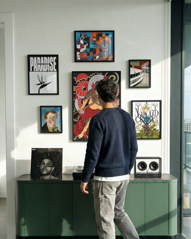 Poster Kings at home