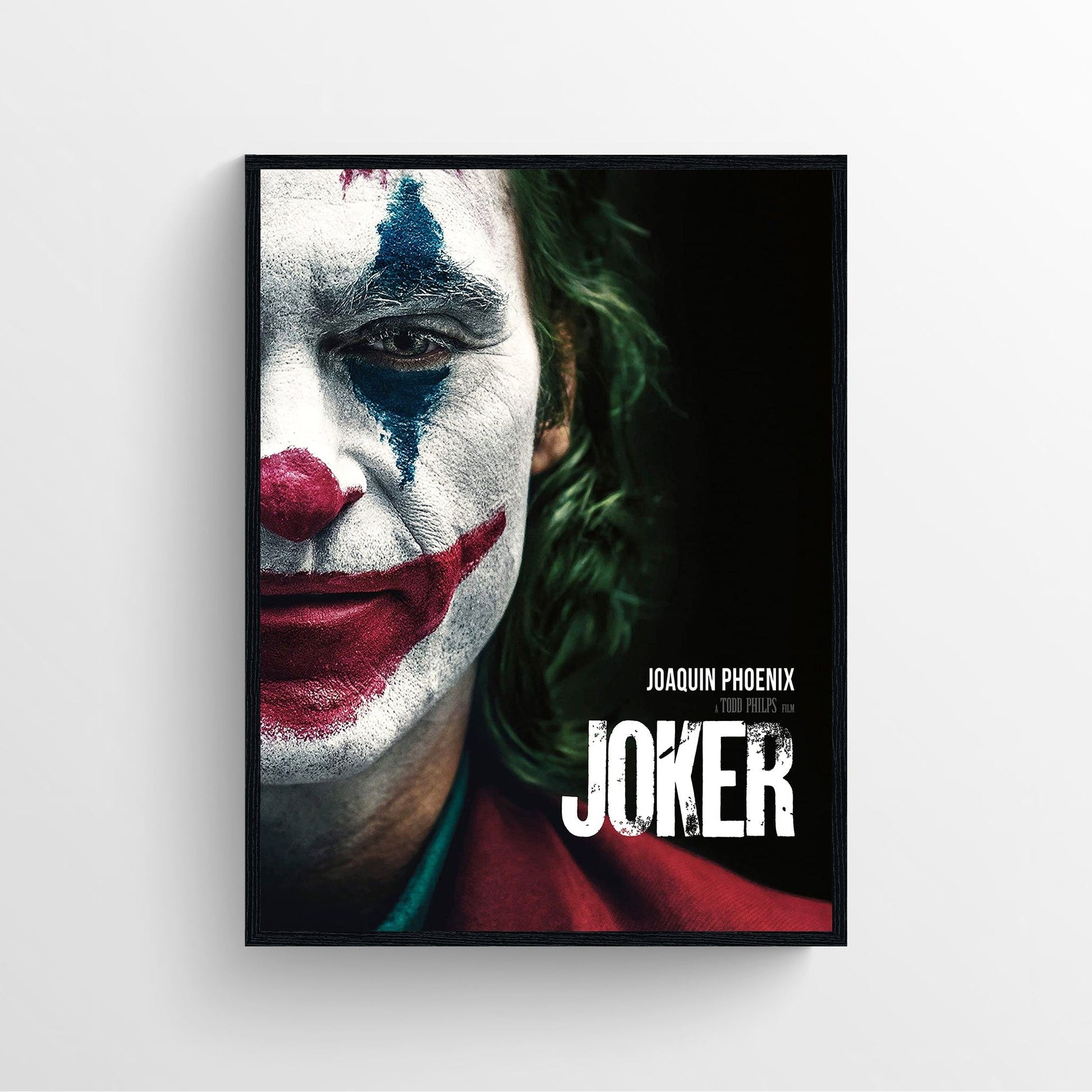 The Joker Movie Poster Framed