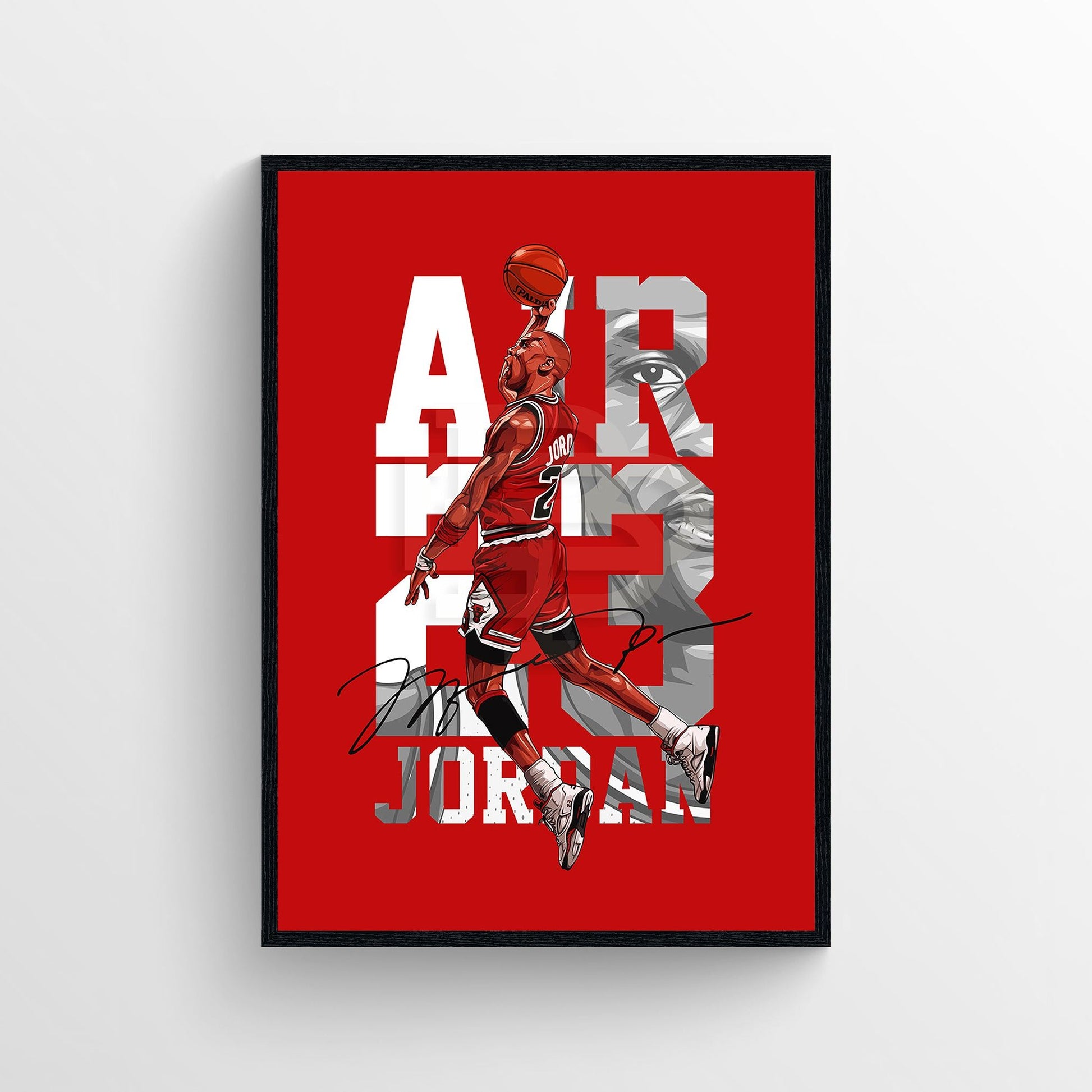 Michael Jordan Basketball Poster