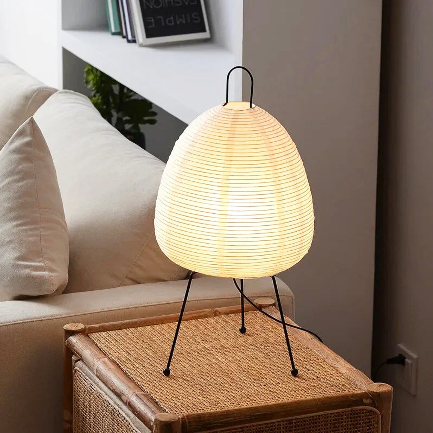 Japanese Rice Paper Lamp