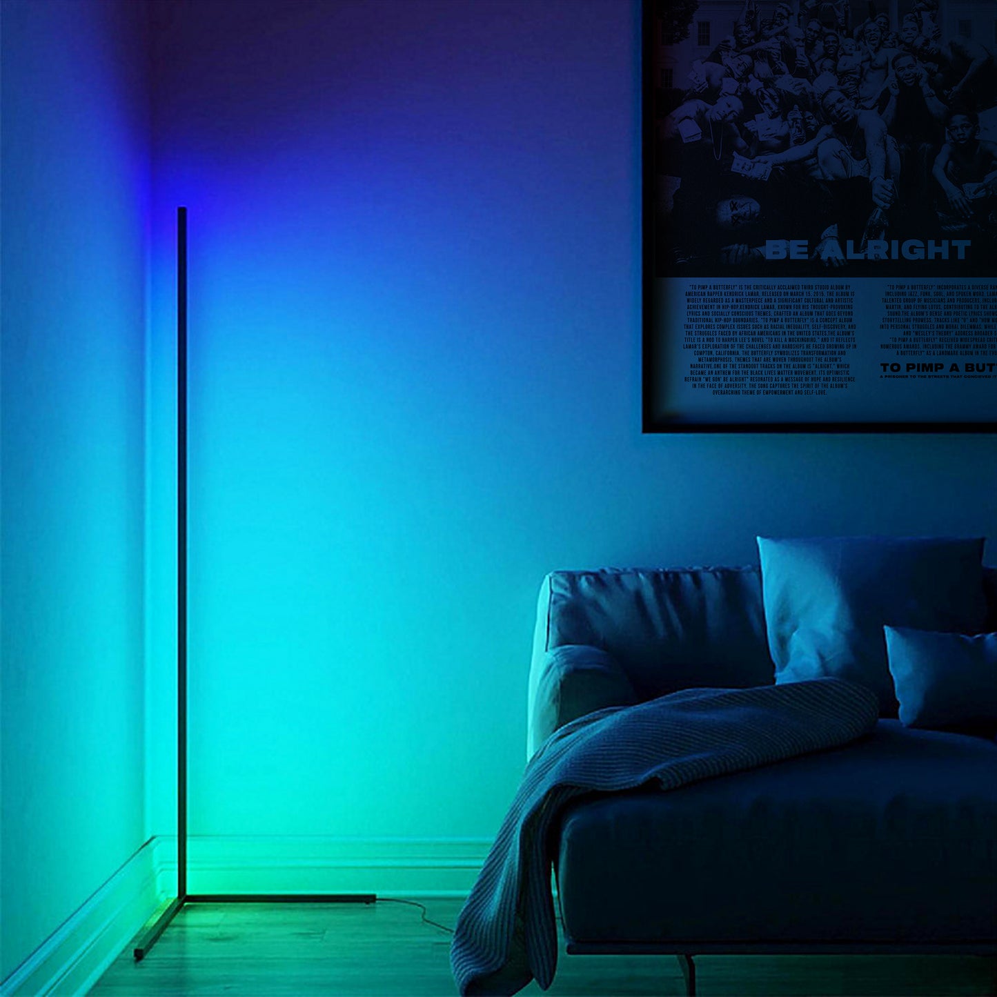 Bluetooth Corner Lamp