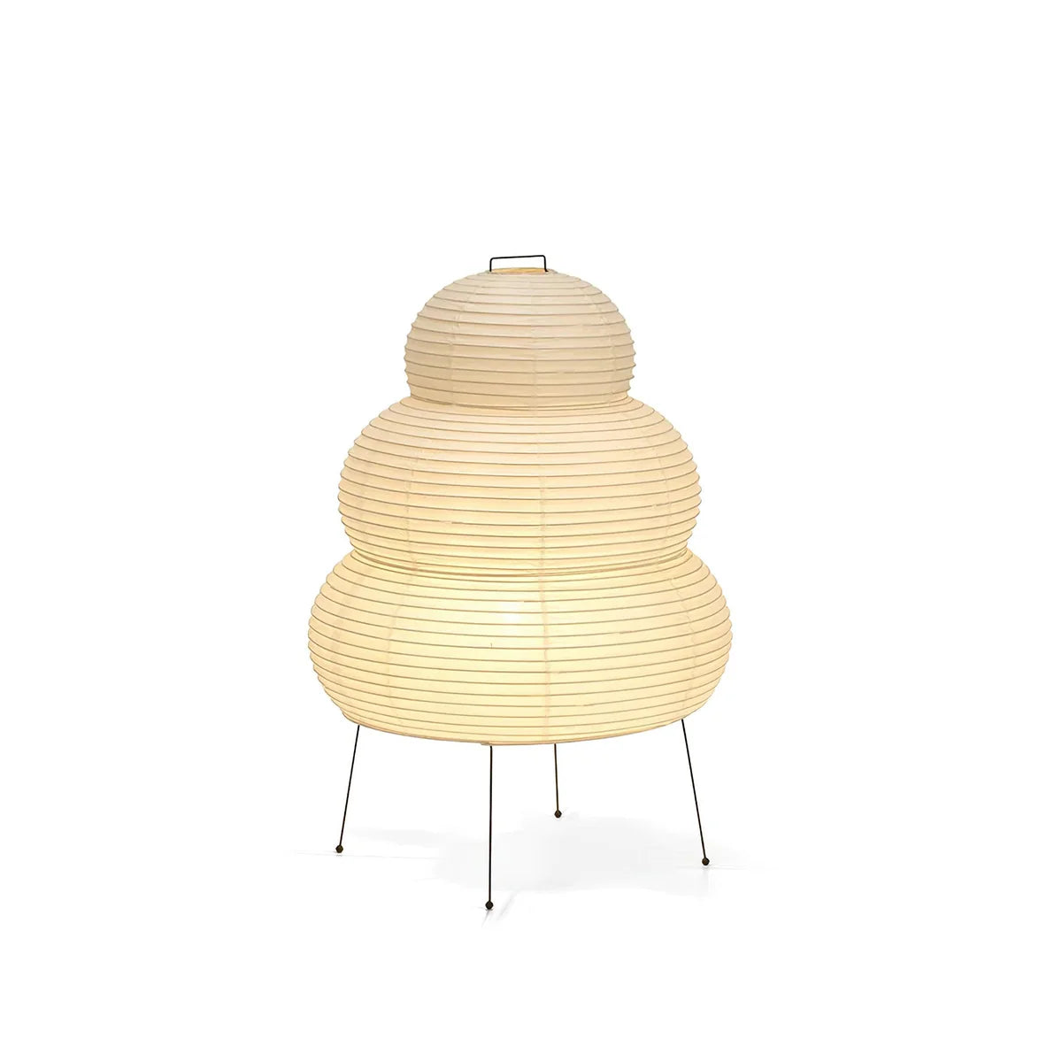 Tall Japanese Rice Paper Lamp