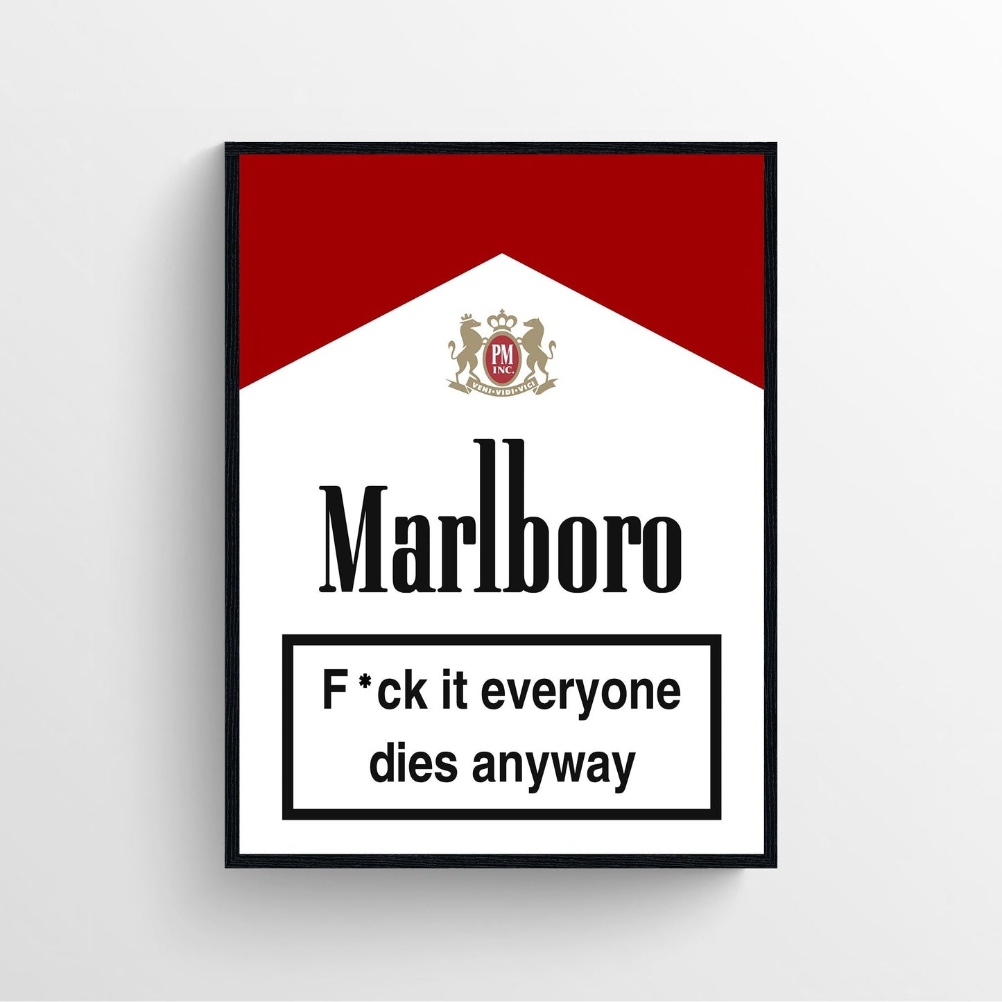 Marlboro cigarettes Fashion Poster