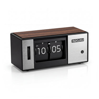MIDCLOCK Retro Auto-Flip Alarm Clock