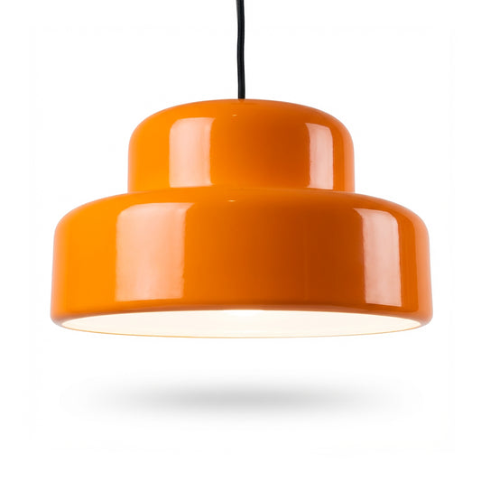Bauhaus Orange pendant lampshade
