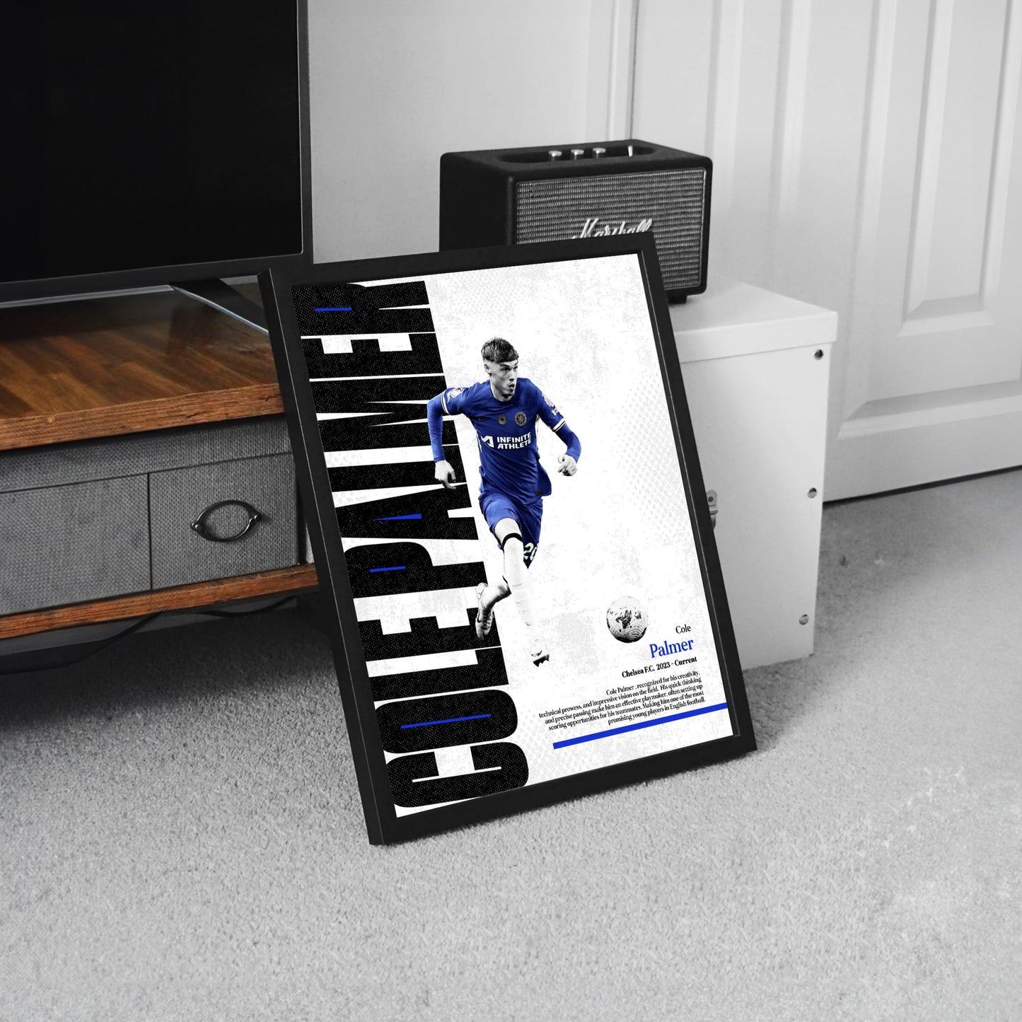 Cole Palmer chelsea football poster