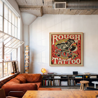 Rough Tattoo Canvas