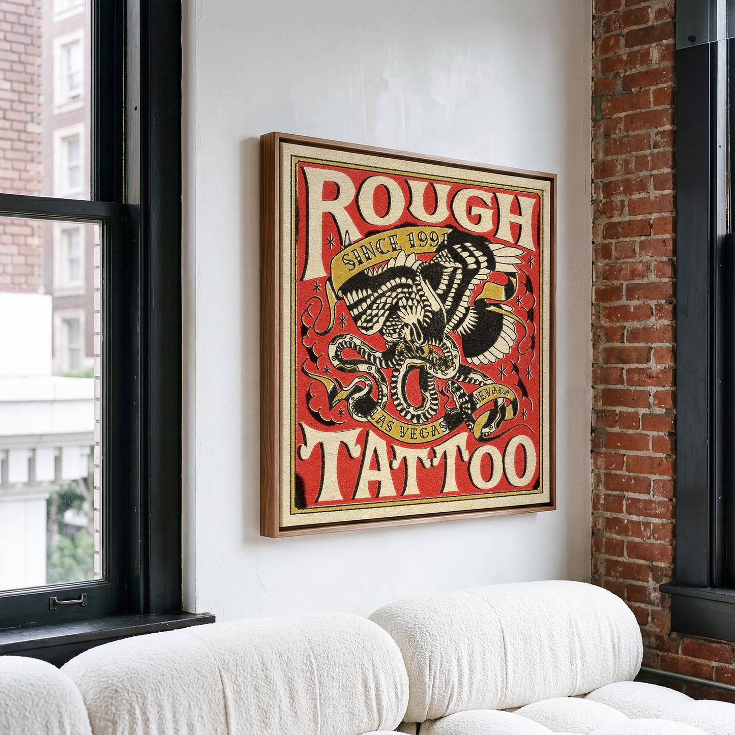 Rough Tattoo Canvas