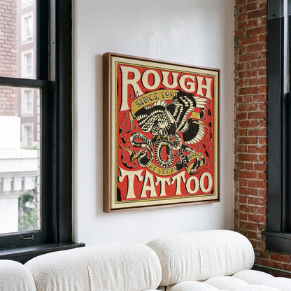 Rough Tattoo Canvas