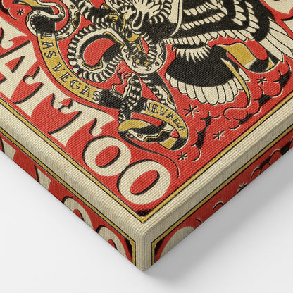 Rough Tattoo Canvas
