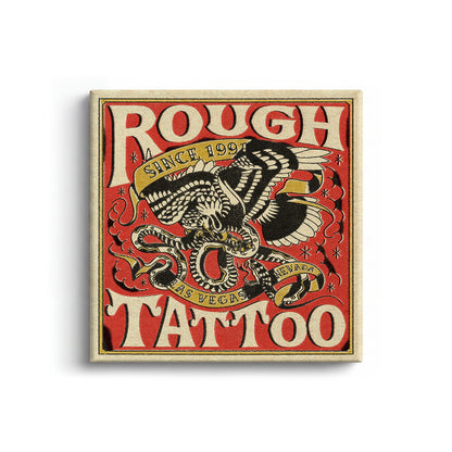 Rough Tattoo Canvas