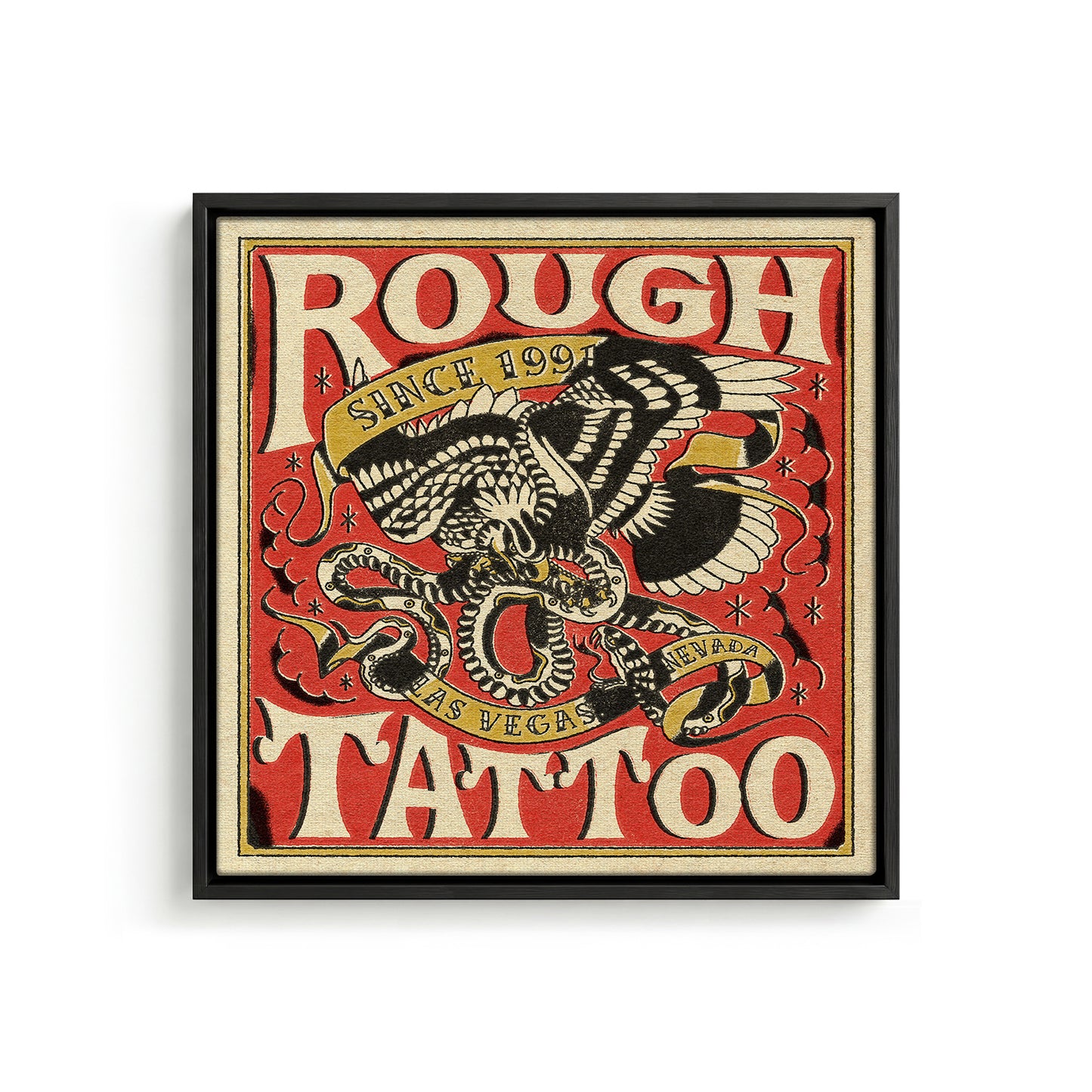 Rough Tattoo Canvas