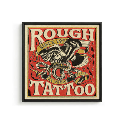 Rough Tattoo Canvas