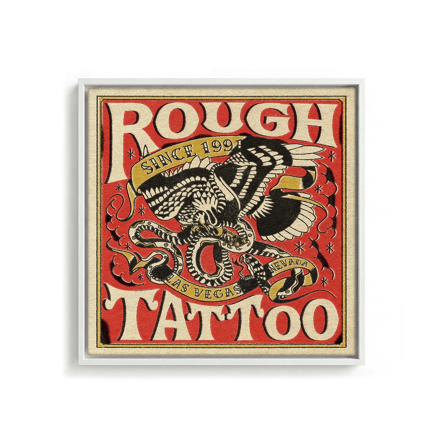 Rough Tattoo Canvas
