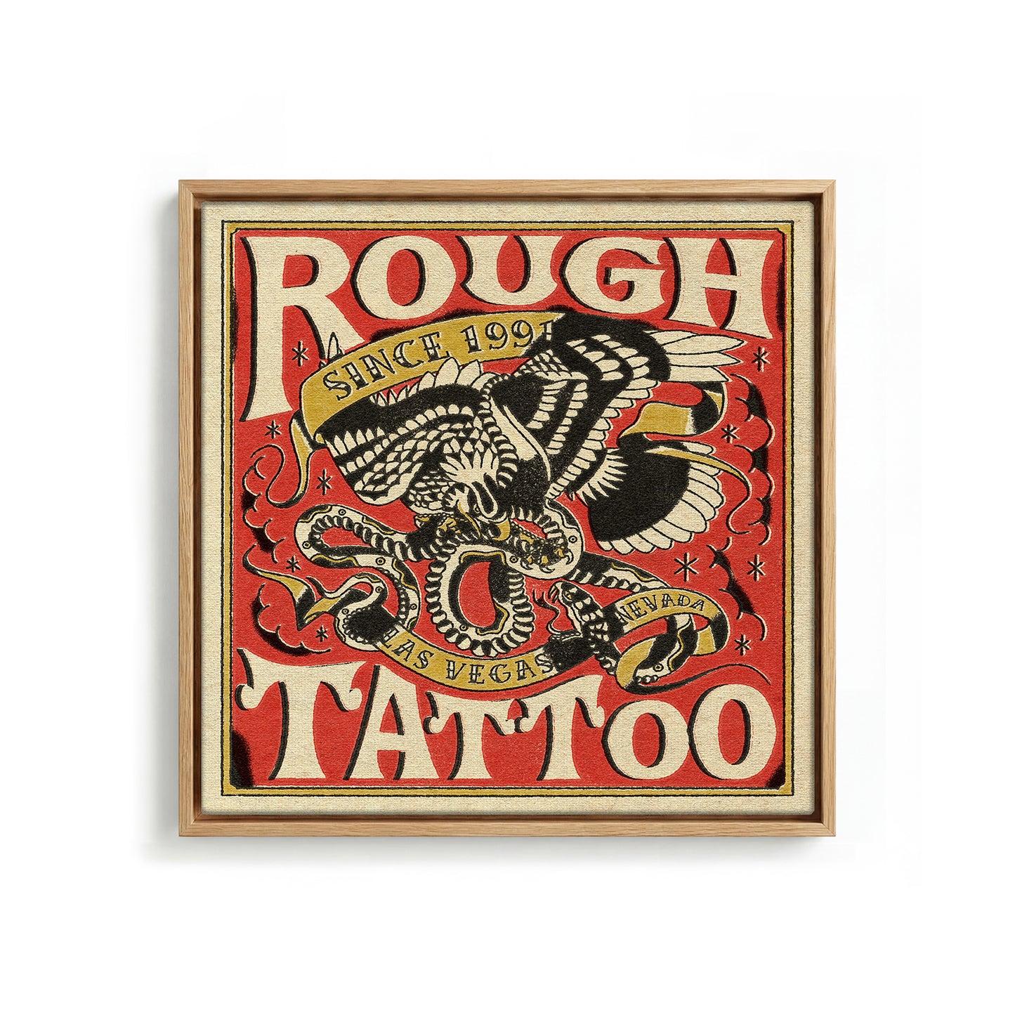 Rough Tattoo Canvas