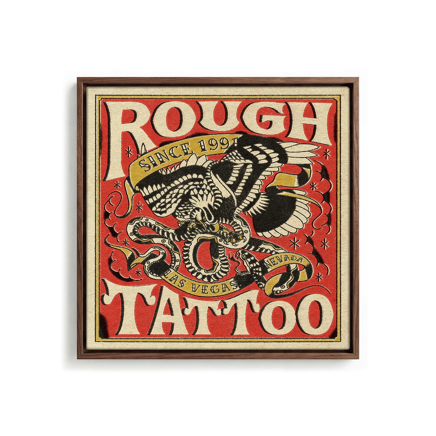 Rough Tattoo Canvas