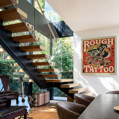 Rough Tattoo Canvas