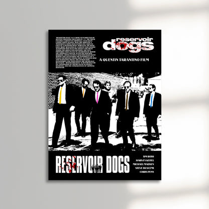 Reservoir dogs unframed movie poster