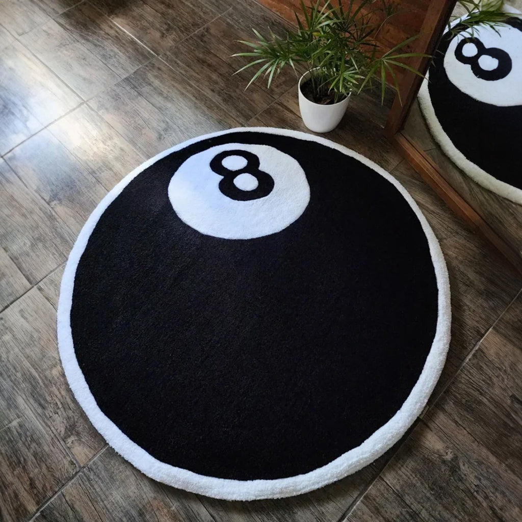 Black 8 Ball Floor Mat – Poster Kings