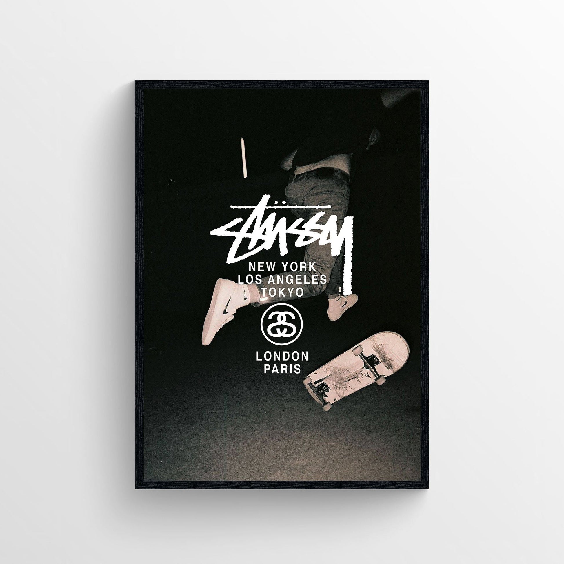 Stussy Streetwear Fashion Skateboarding Poster