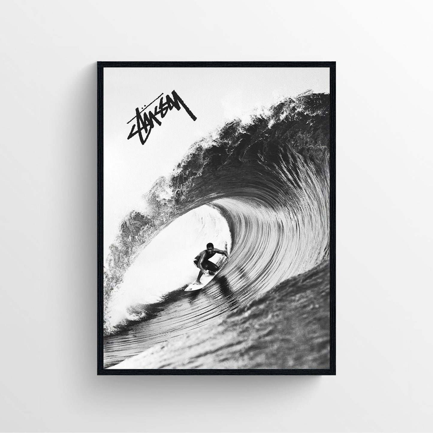 Stussy Surfing Streetwear Fashion Poster