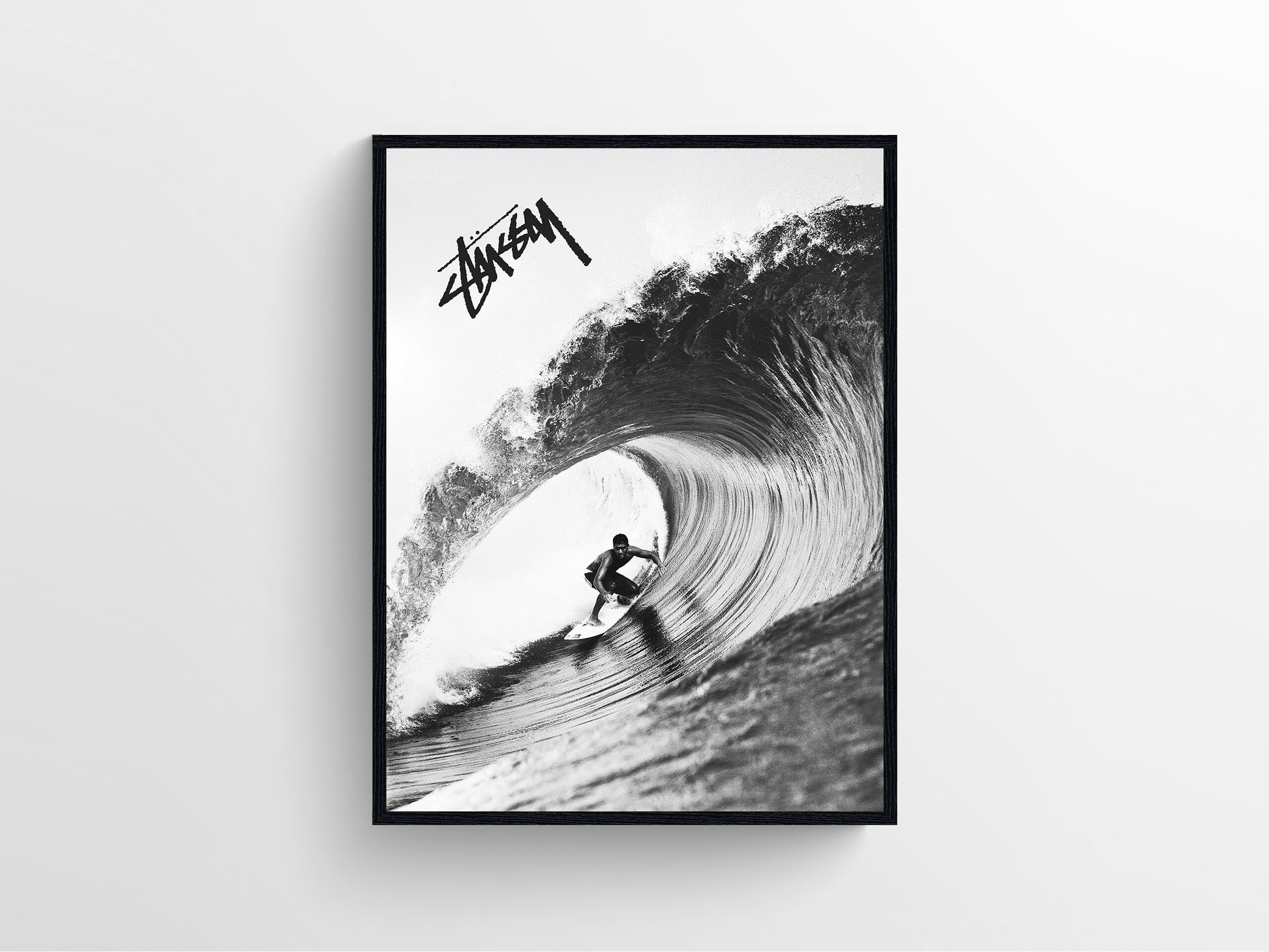 STUSSY In the Waves- Poster