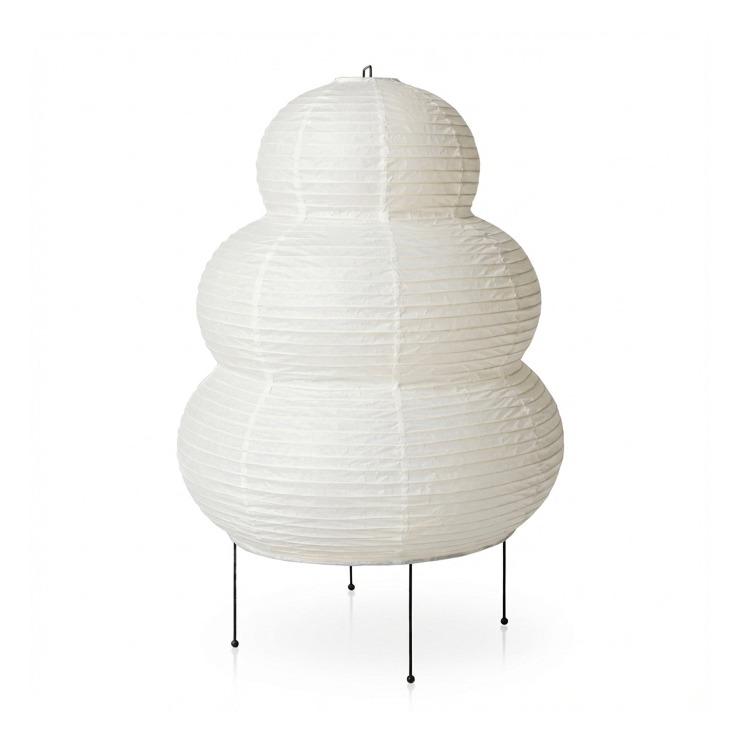 Tall Japanese Rice Paper Lamp