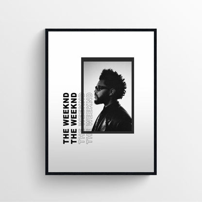 The weeknd Music Poster