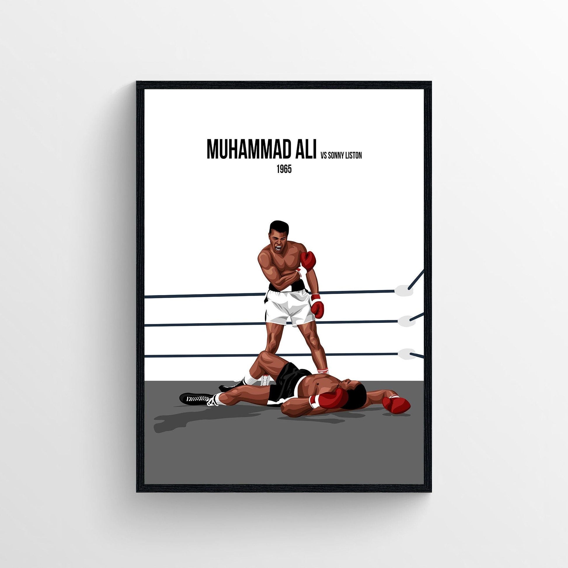 Muhammad Ali boxing poster