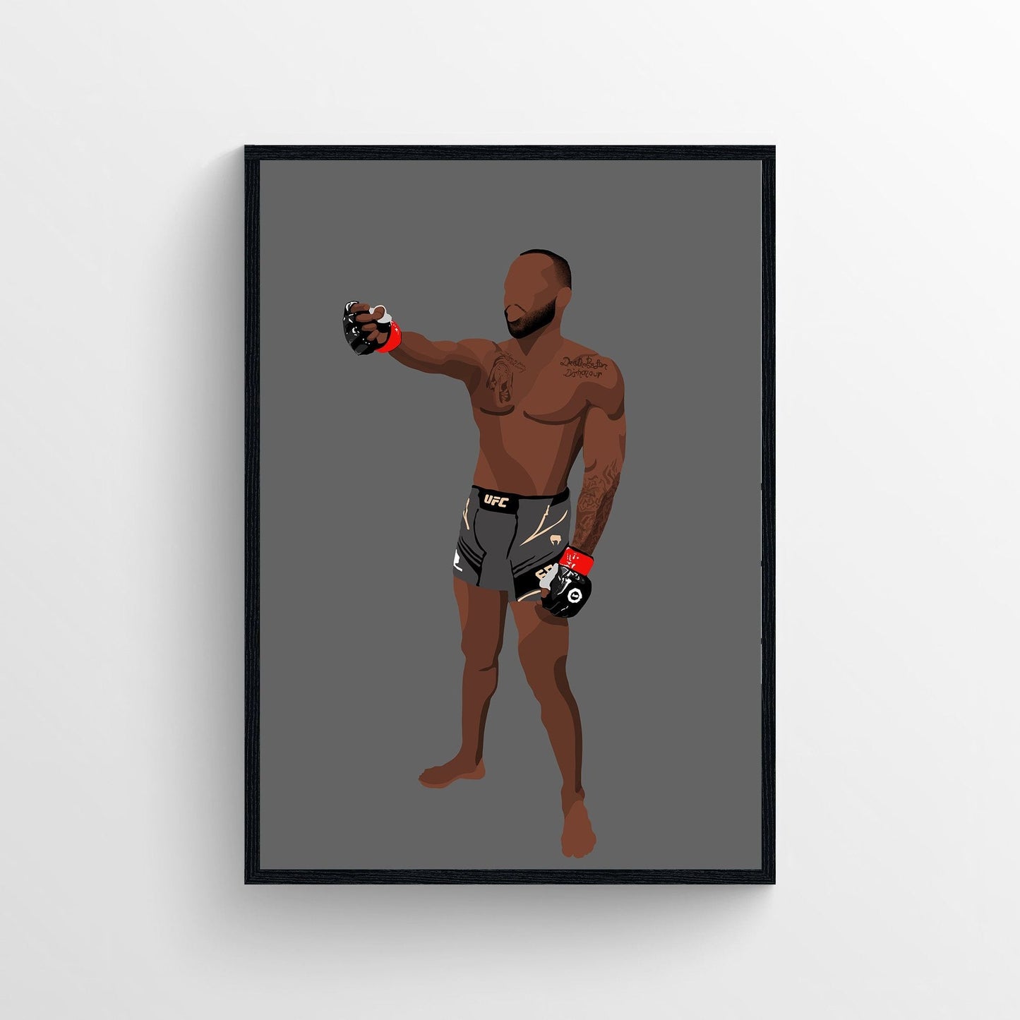 Leon Edwards UFC, MMA Poster