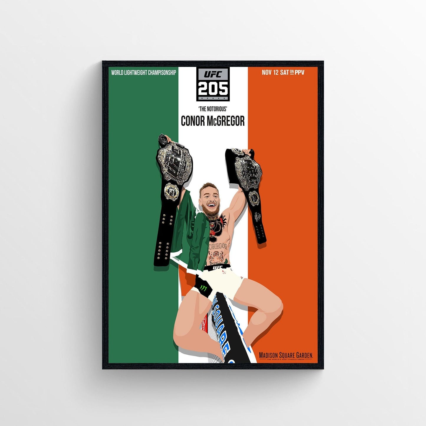 Connor McGregor UFC, MMA Poster